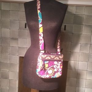 Vera Bradley Multi-Compartment Purse in Plum Crazy